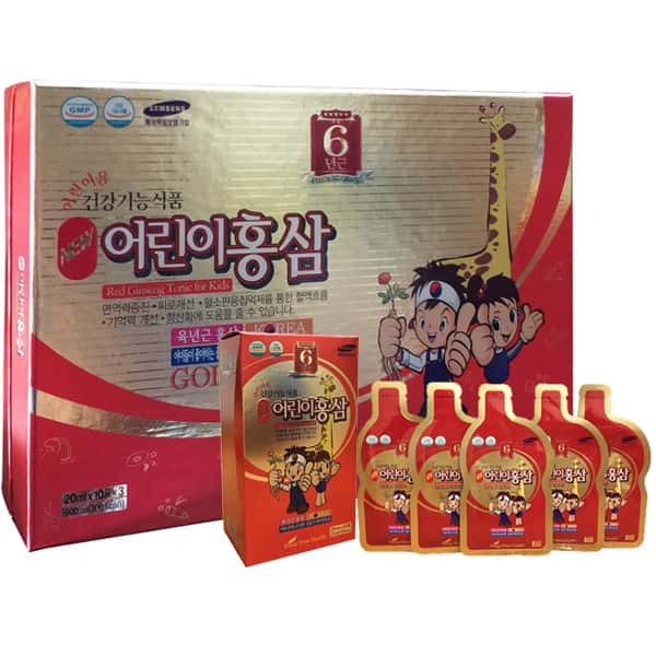 3 cách sử dụng nước hồng sâm baby Hàn Quốc Hươu cao cổ chú bé